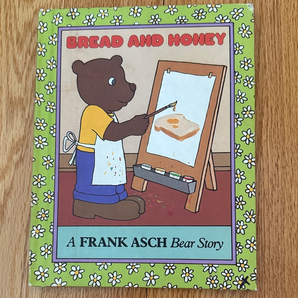🌸3/$15 Milk And Cookies A Frank Asch Bear Story Hardcover 1981